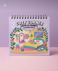 Cozy space 40 Sayfalık Boyama Kitabı (21x21cm)
