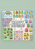 Happy Patterns 40+ Sayfalık Boyama Kitabı