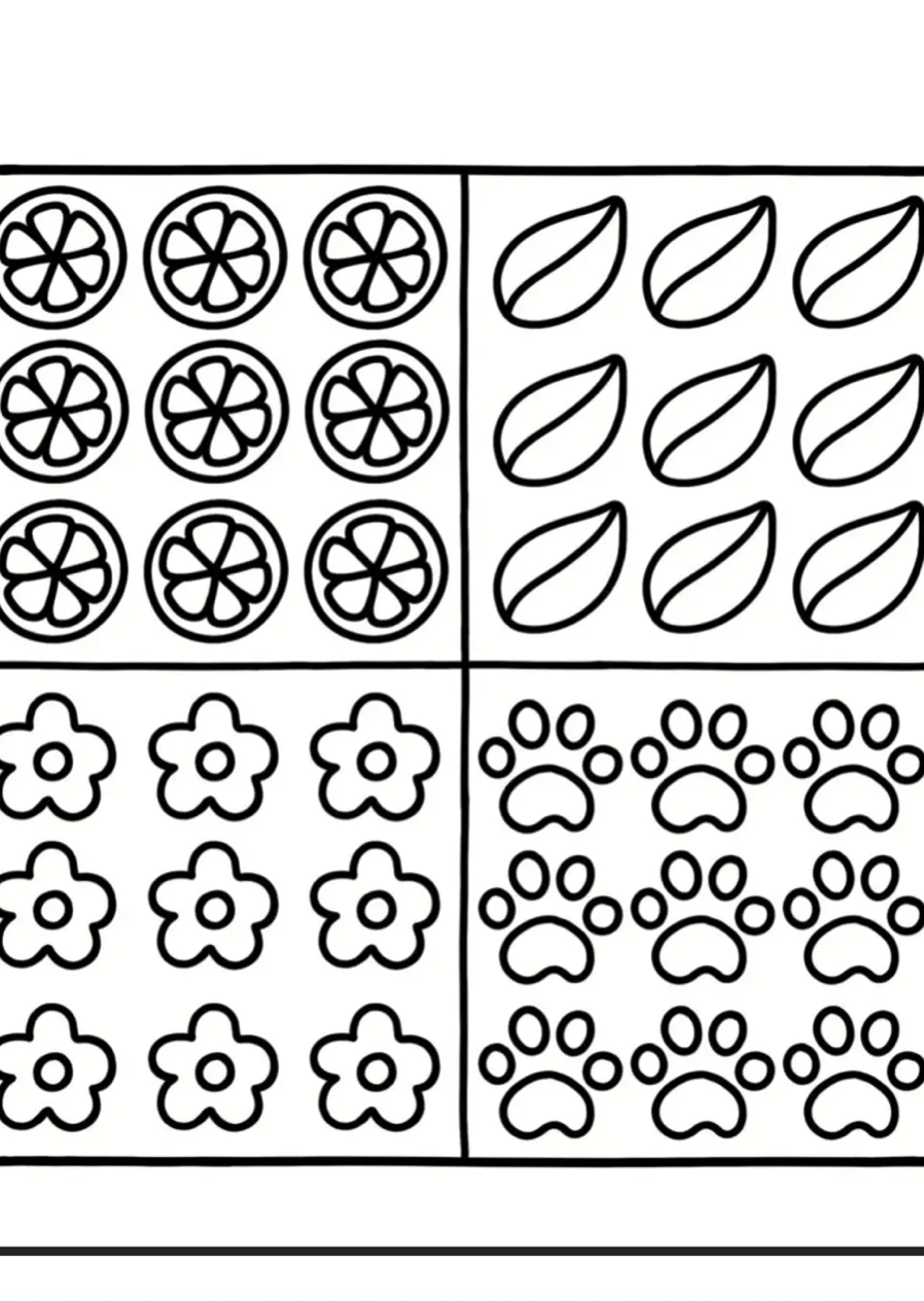 Happy Patterns 40+ Sayfalık Boyama Kitabı