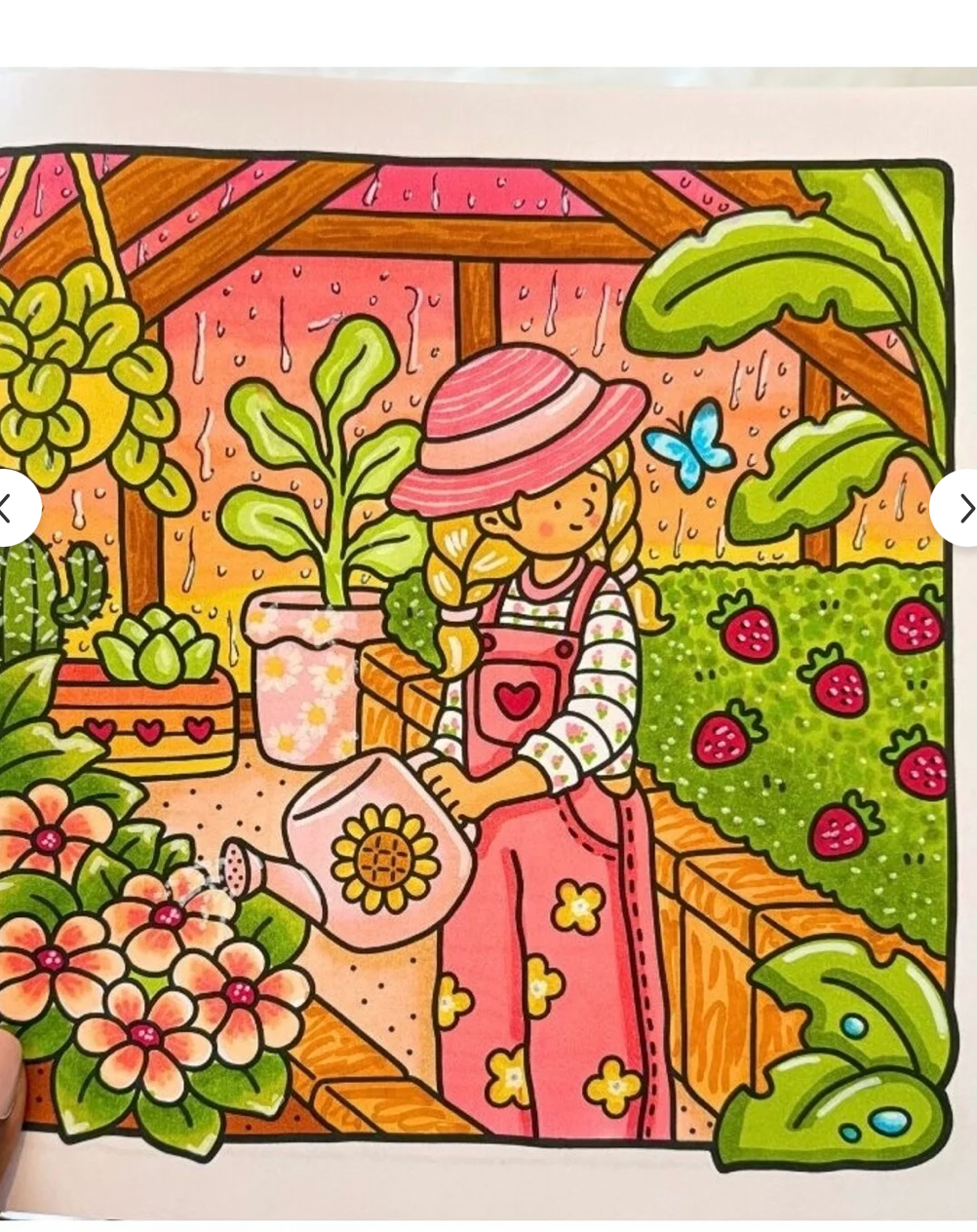 Girl Moments Boyama Kitabı +40 Sayfa (21x21cm)