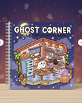 Ghost Corner 40+ Sayfalık Boyama Kitabı KALIN SAYFALAR